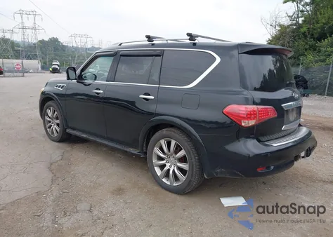 2012 Infiniti Qx56 из США, поврежденный, VIN JN8AZ2NEXC9017208